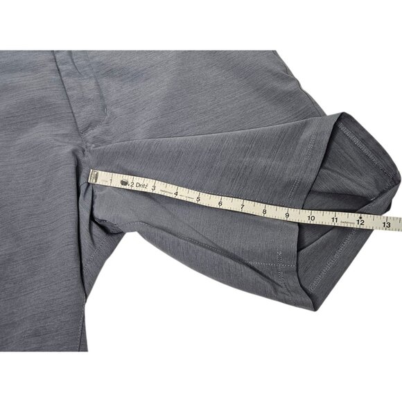 BYLT Premium Basics Kinetic Shorts Men’s Large 9.5" Slate Gray Performance Chino - Picture 12 of 14
